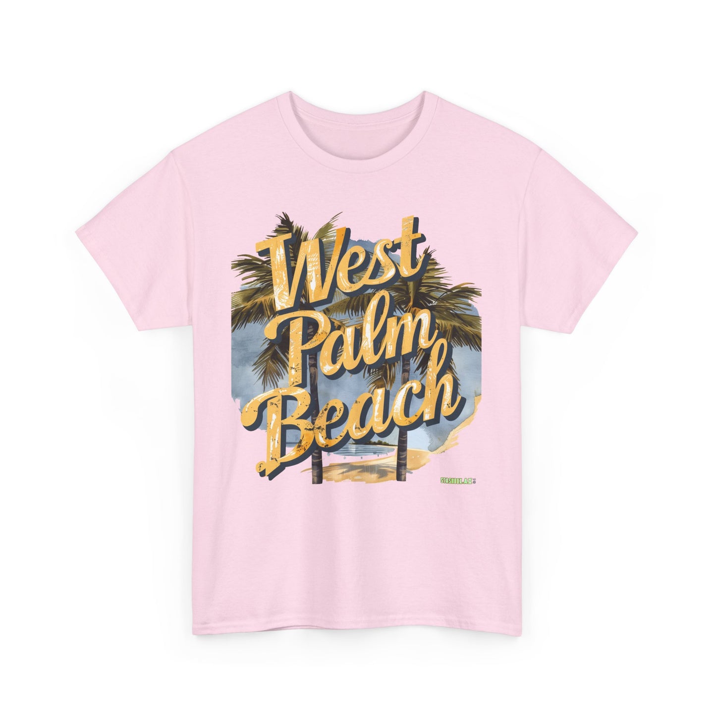 Unisex Heavy Cotton Tee West Palm Beach 012