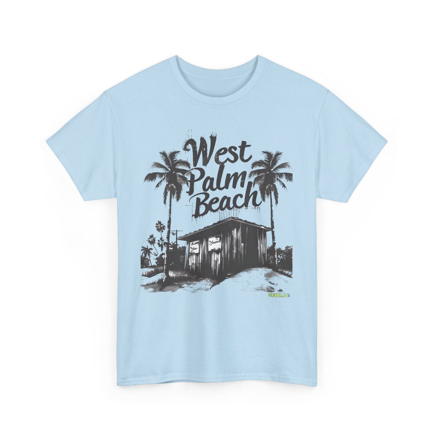 Unisex Heavy Cotton Tee West Palm Beach 032