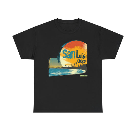 Unisex Heavy Cotton TShirt San Luis Obispo Design 001