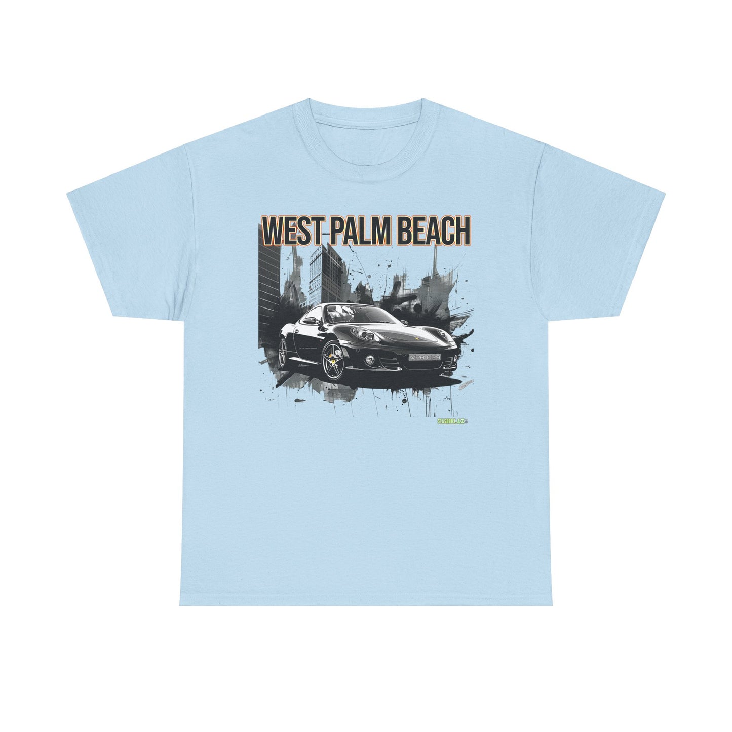 Unisex Heavy Cotton Tee West Palm Beach 029