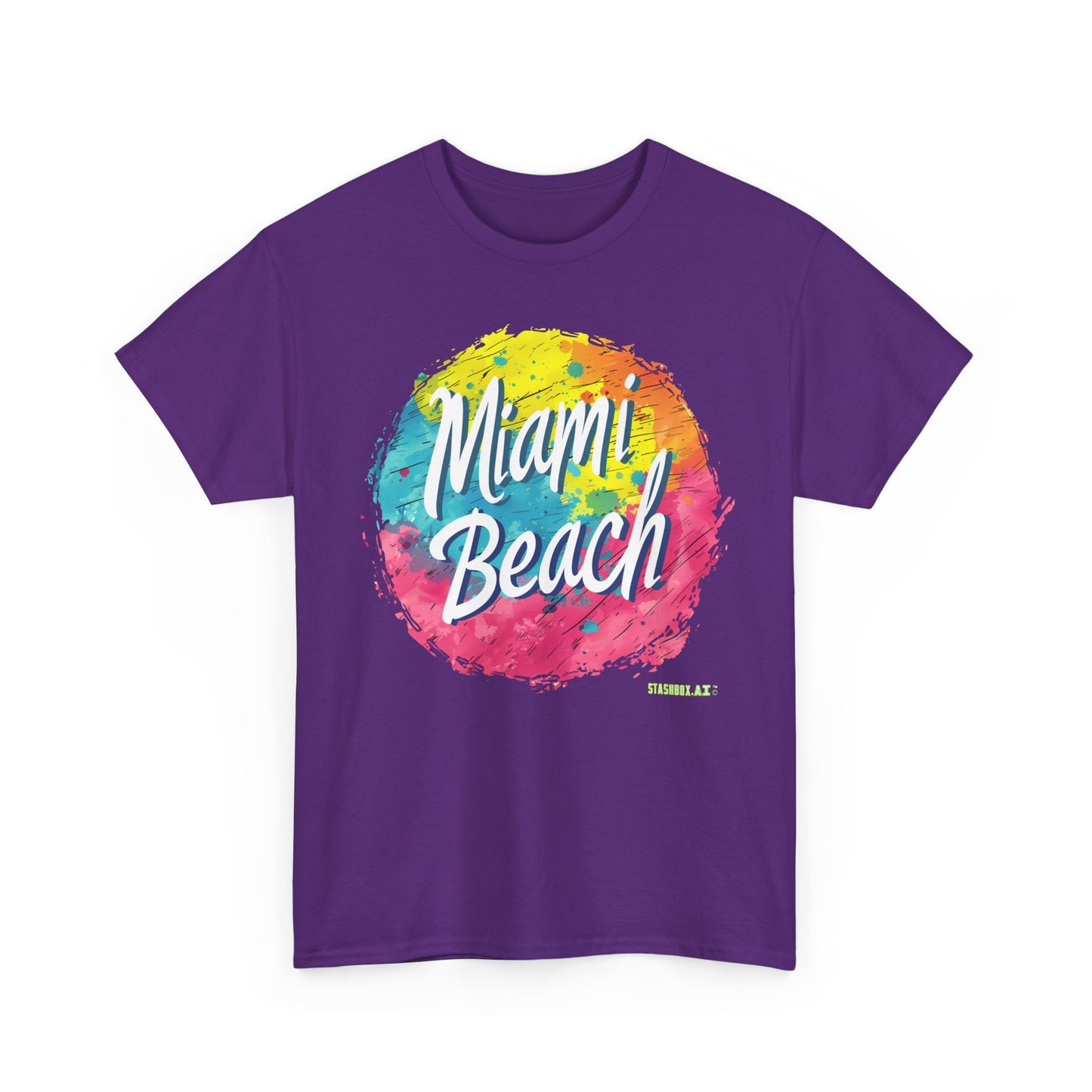 Unisex Heavy Cotton Miami TShirt Design 011