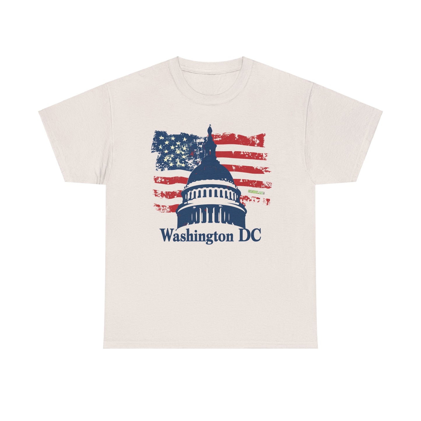 Unisex Heavy Cotton TShirt Washington 004