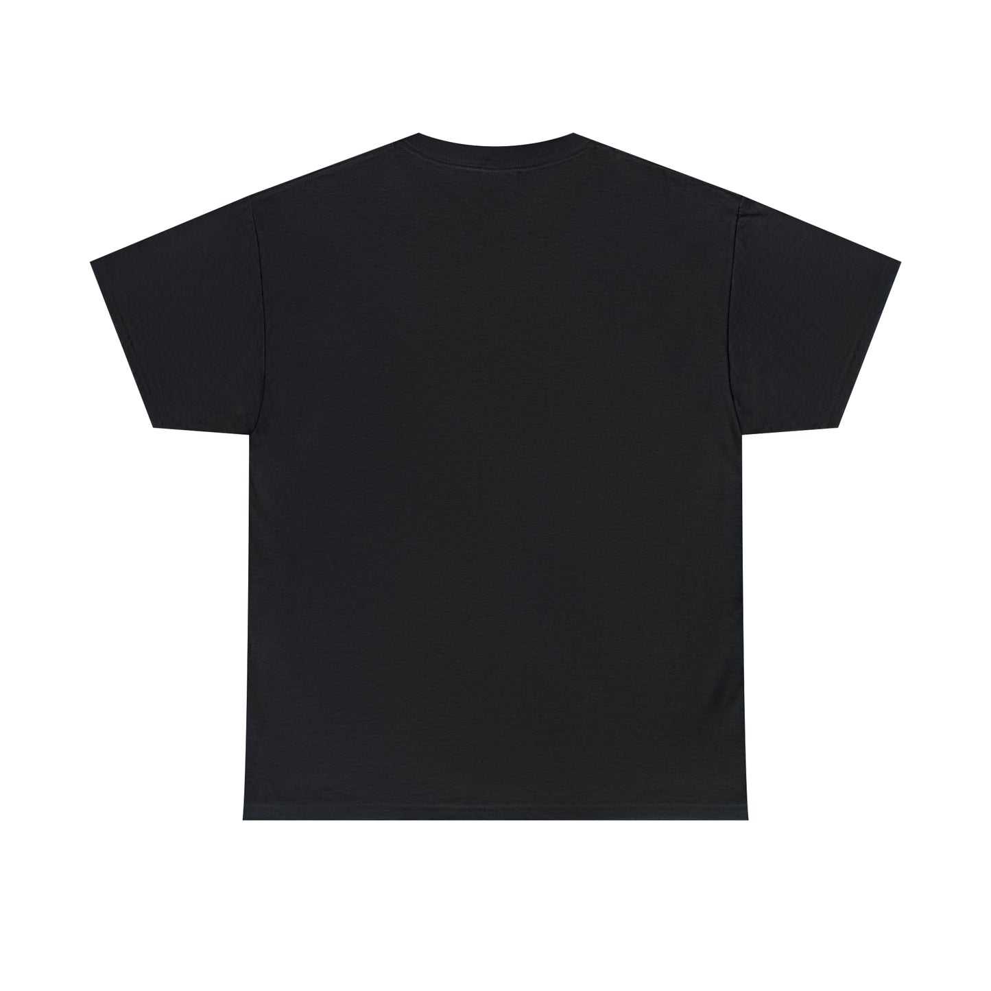 Unisex Tshirt Black Heavy Cotton Halloween Skeleton Head Top Hat  002