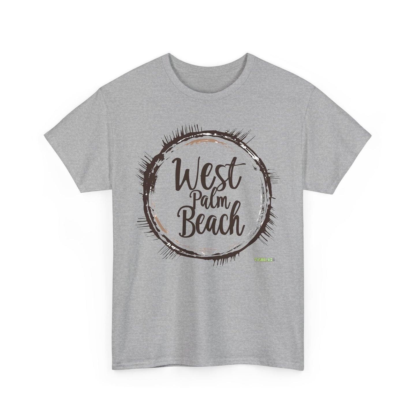 Unisex Heavy Cotton Tee West Palm Beach 024