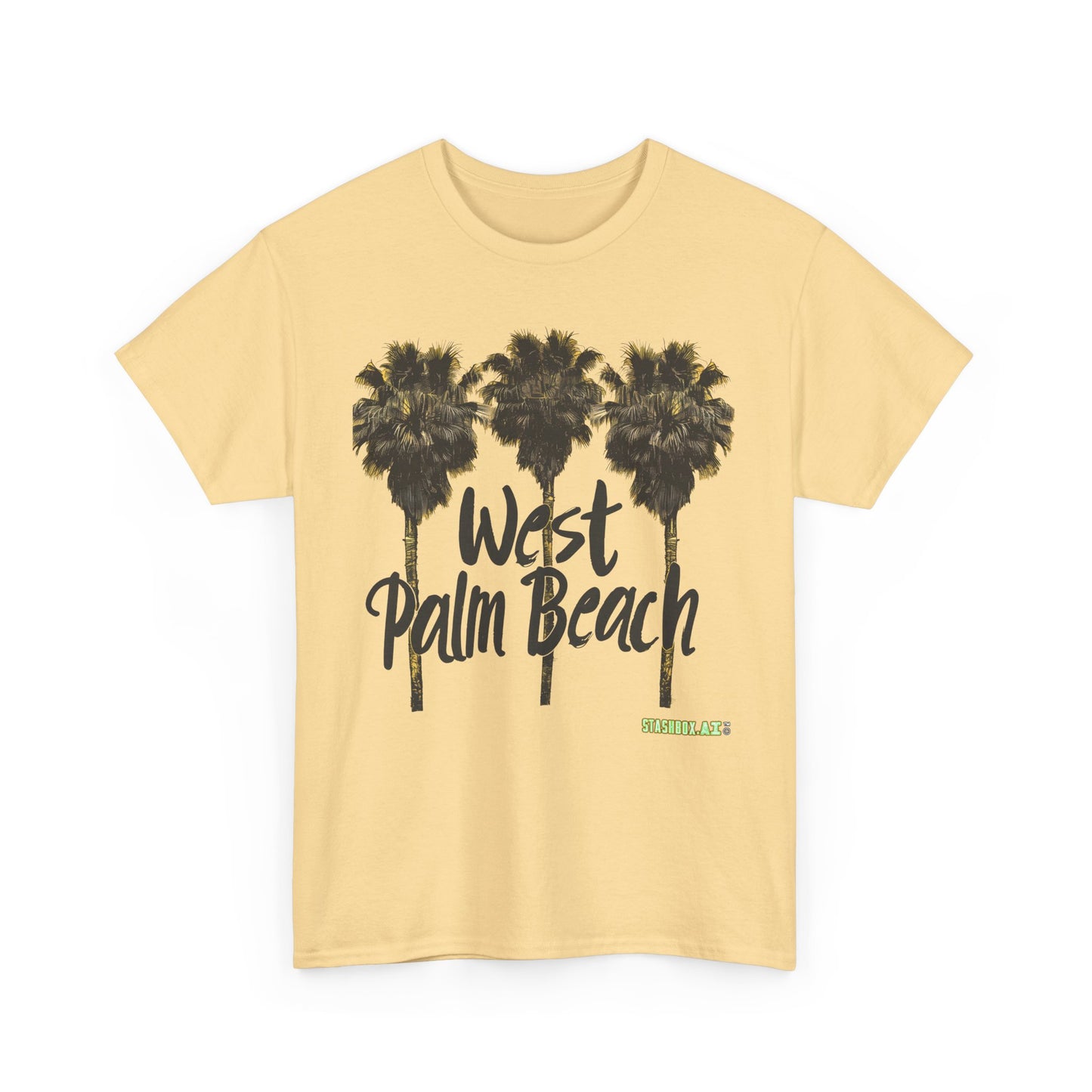 Unisex Heavy Cotton Tee West Palm Beach 031