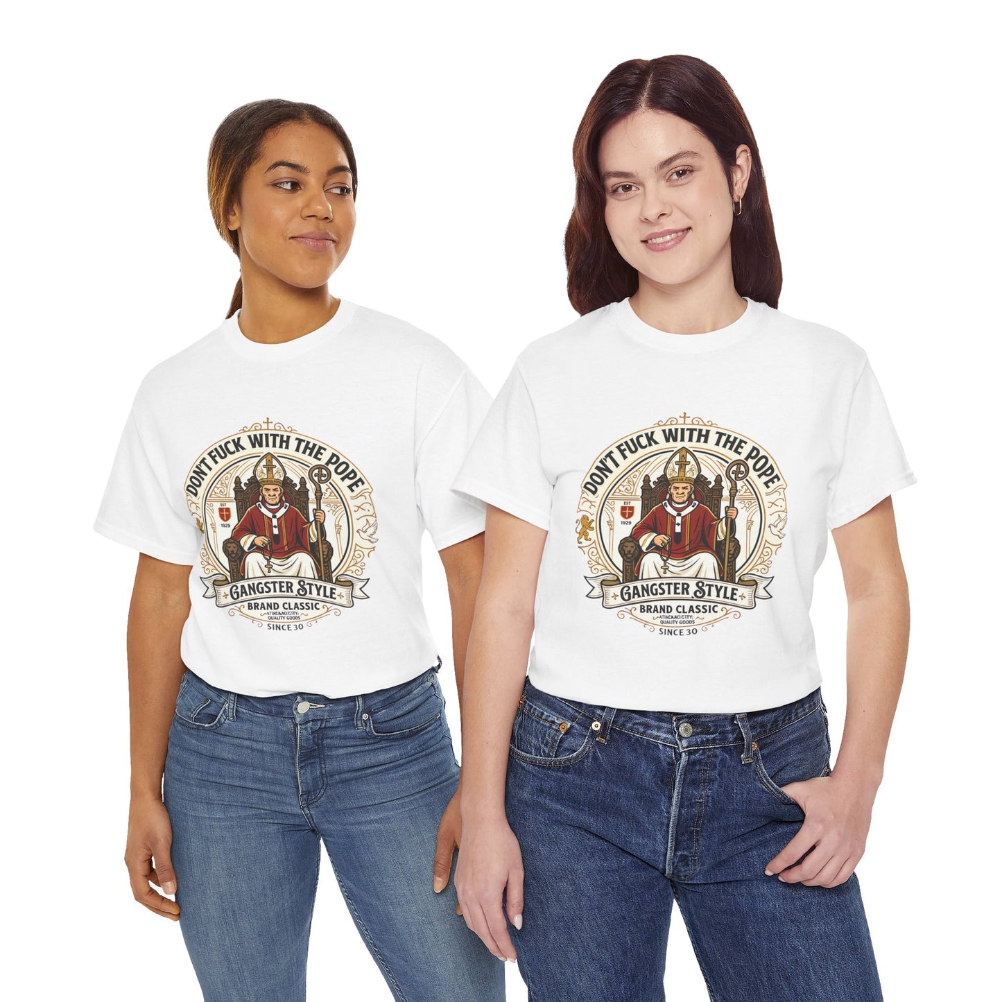 Don’t F*** With The Pope T-Shirt — O.G. Gangster Graphic Tee 02