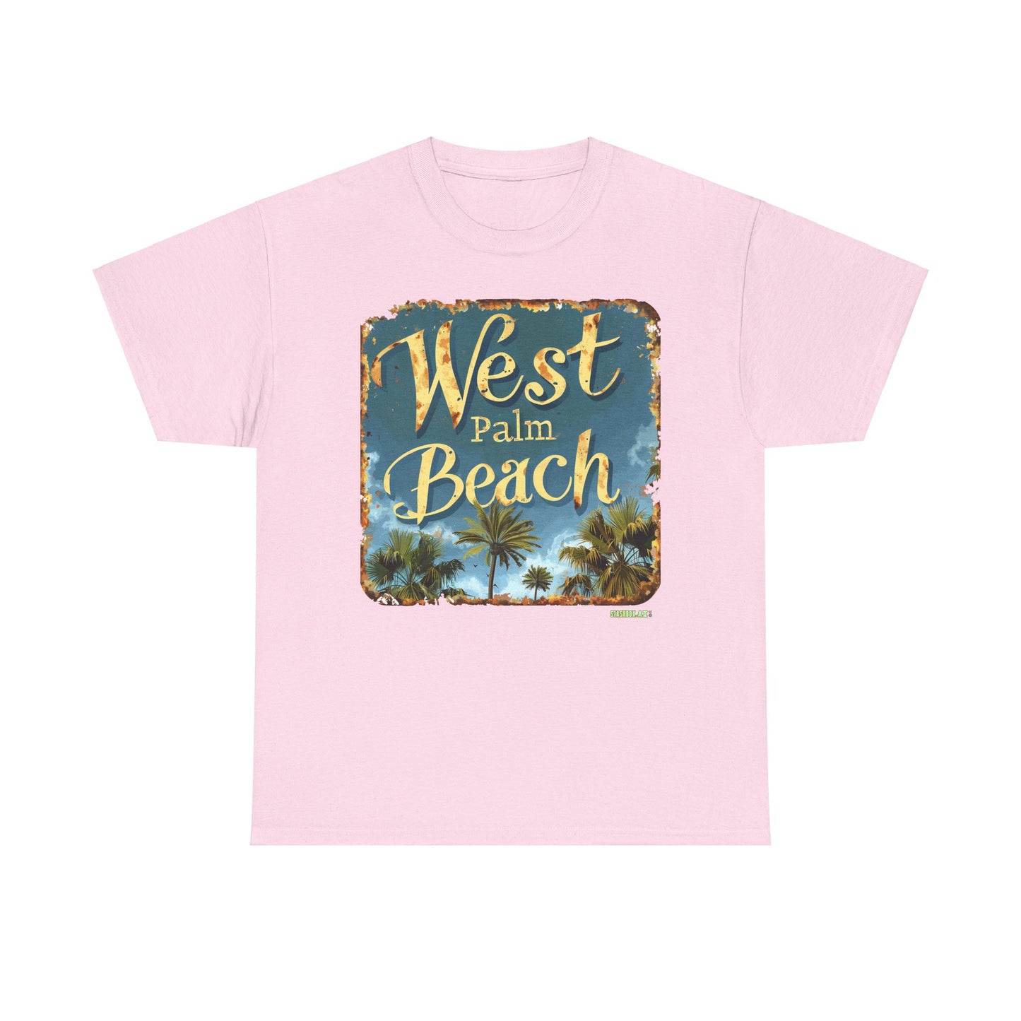 Unisex Heavy Cotton Tee West Palm Beach 033