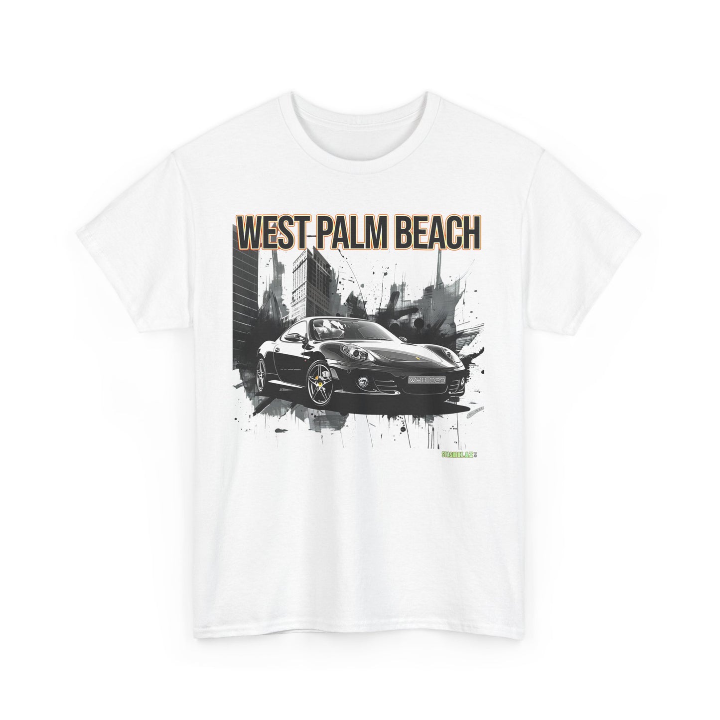 Unisex Heavy Cotton Tee West Palm Beach 029