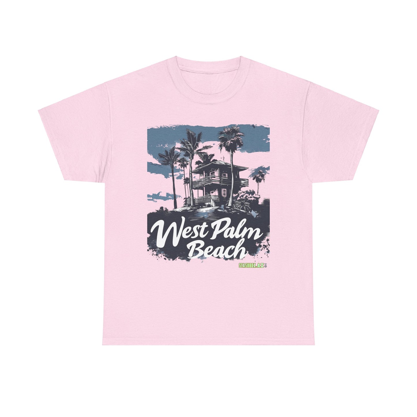 Unisex Heavy Cotton Tee West Palm Beach 016