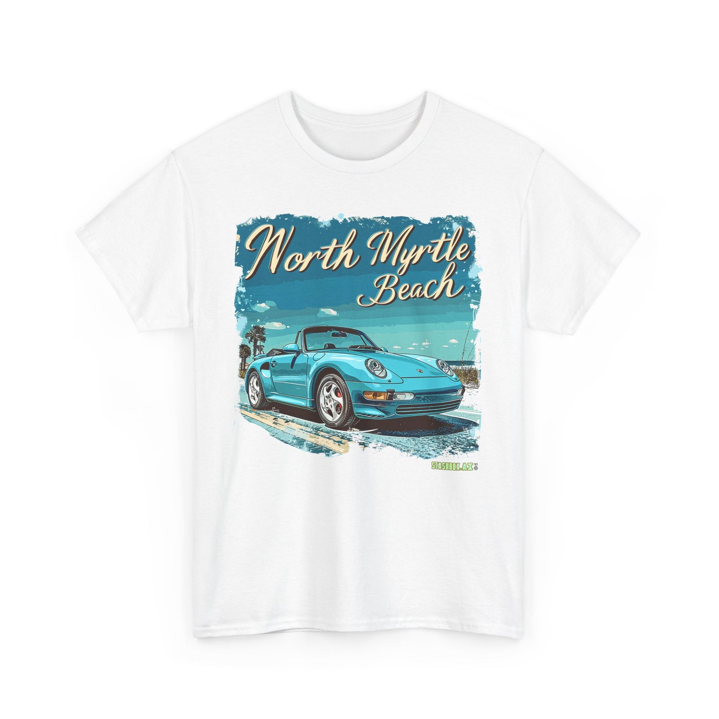 Unisex Heavy Cotton Tee North Myrtle Beach Design 008