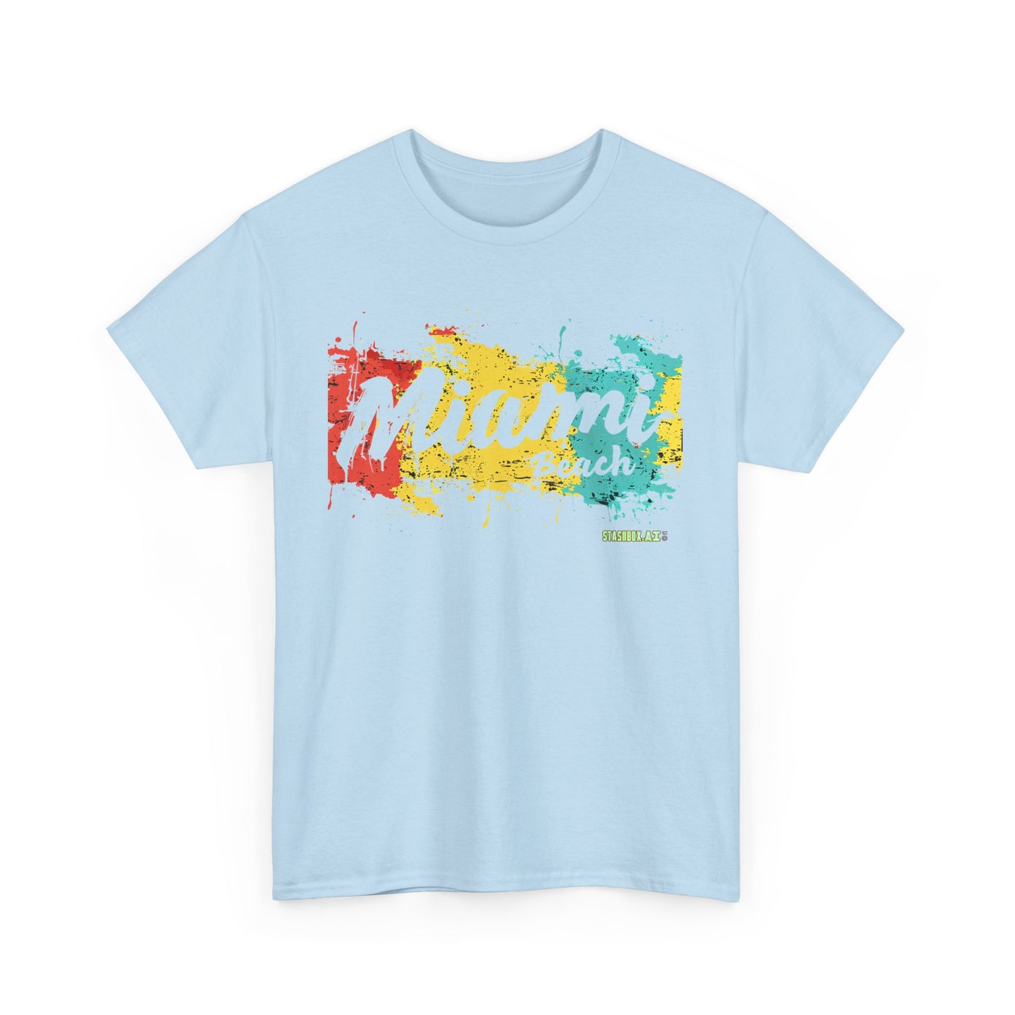 Unisex Heavy Cotton Miami TShirt Design 06