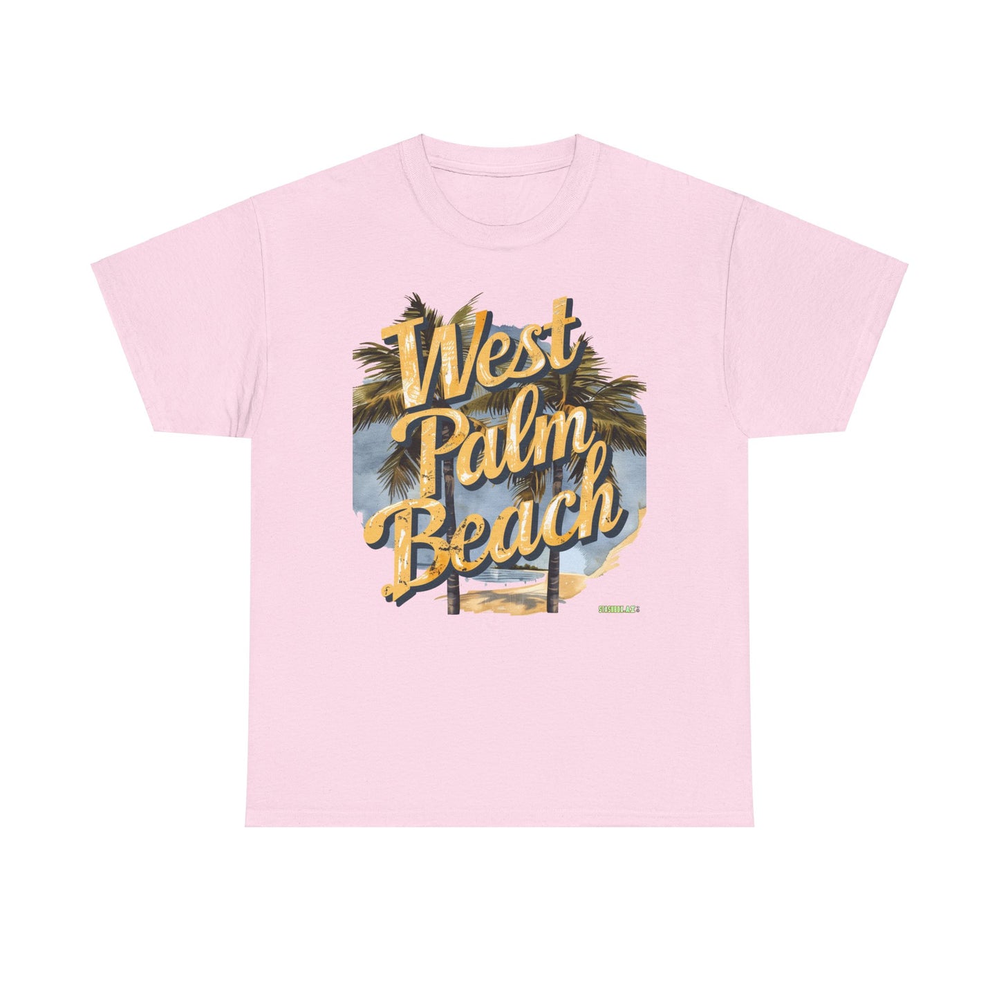 Unisex Heavy Cotton Tee West Palm Beach 012