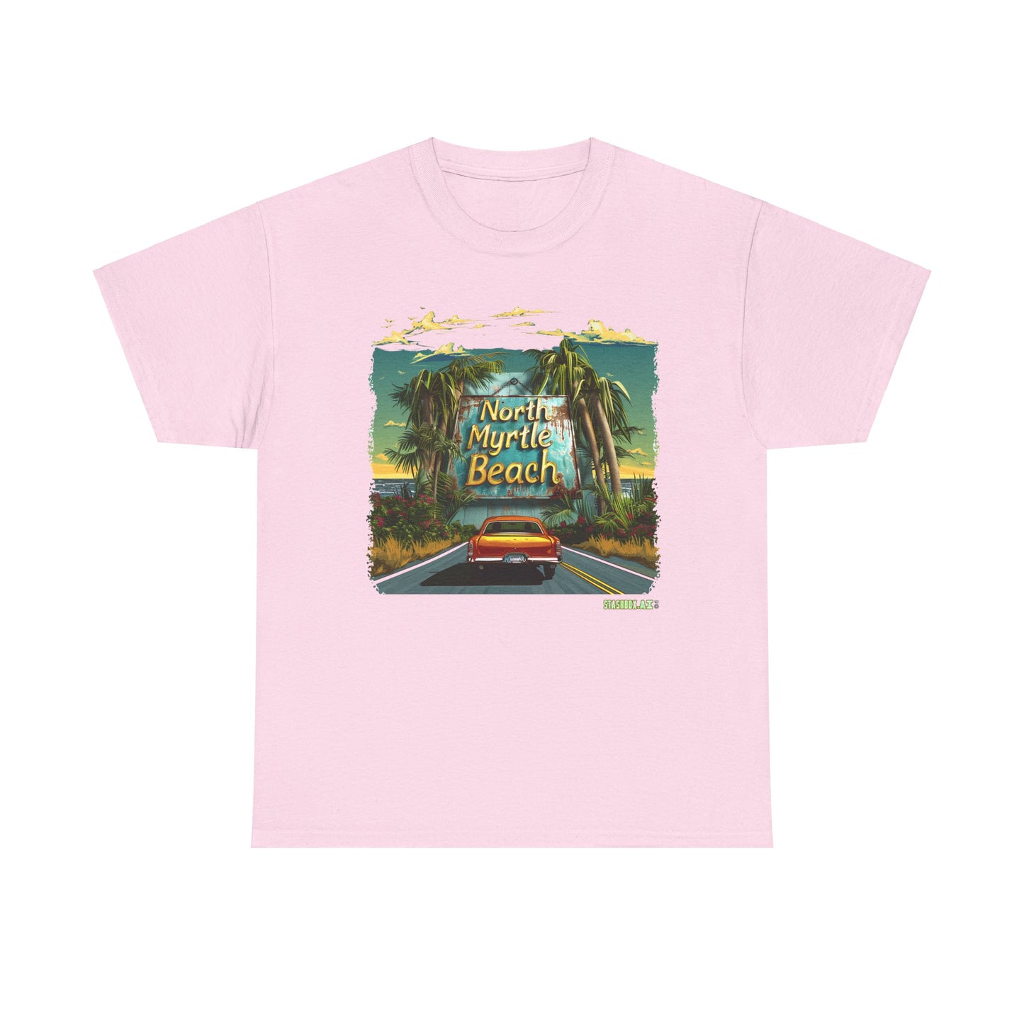 Unisex Heavy Cotton Tee North Myrtle Beach Design 005