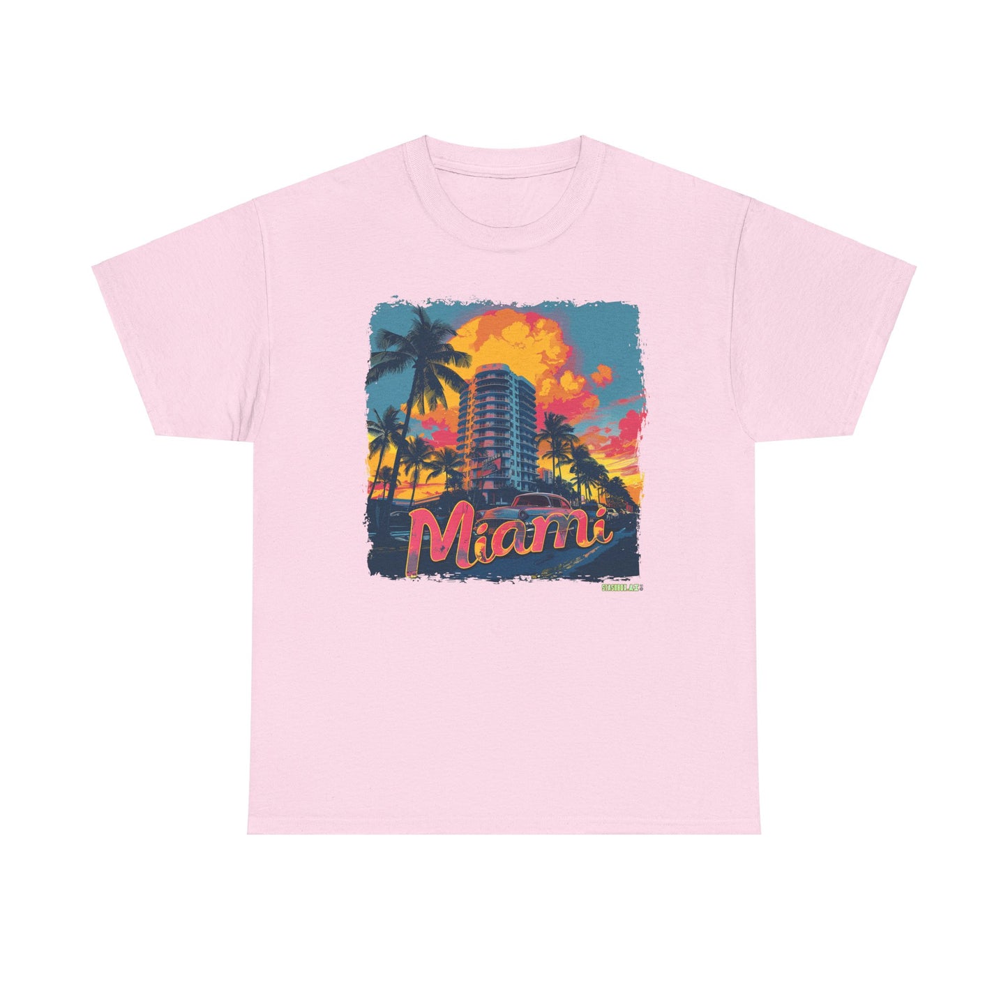 Unisex Heavy Cotton TShirt Miami 012