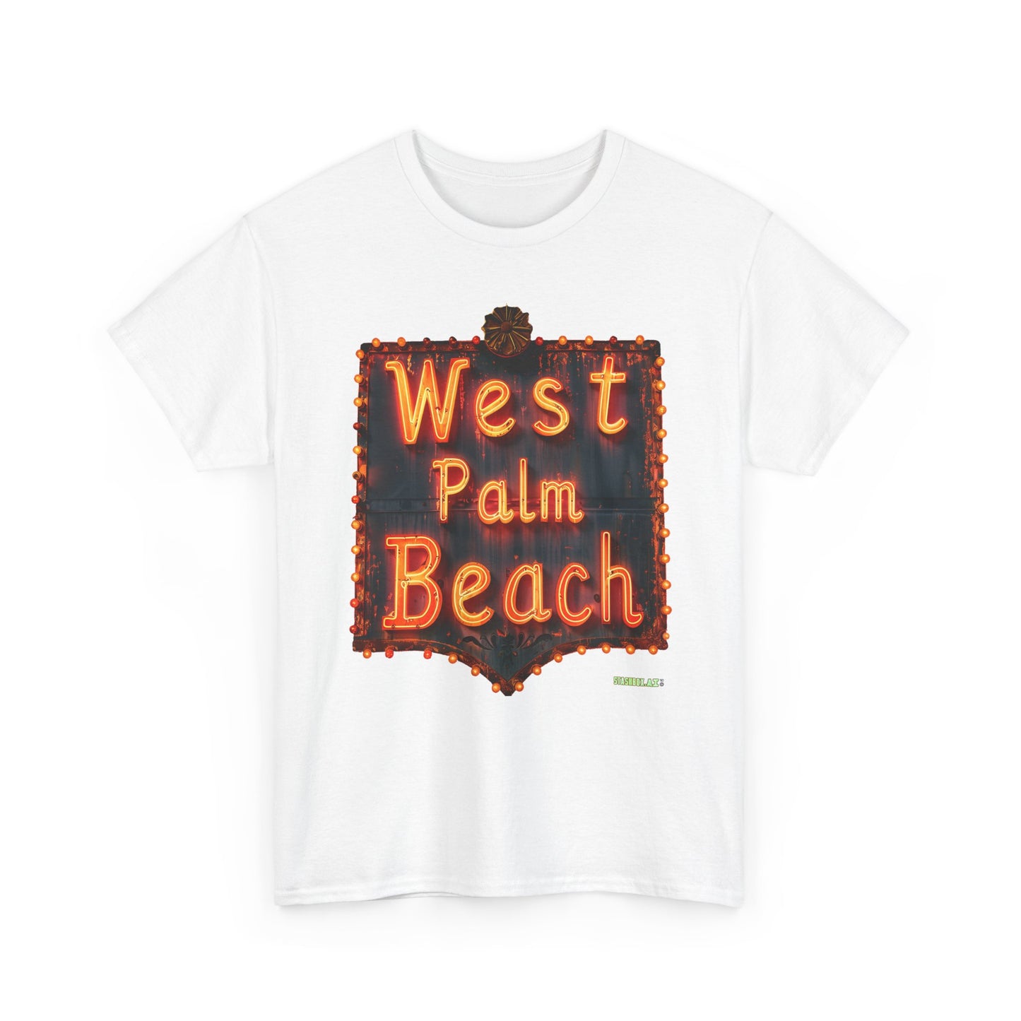 Unisex Heavy Cotton Tee West Palm Beach 028