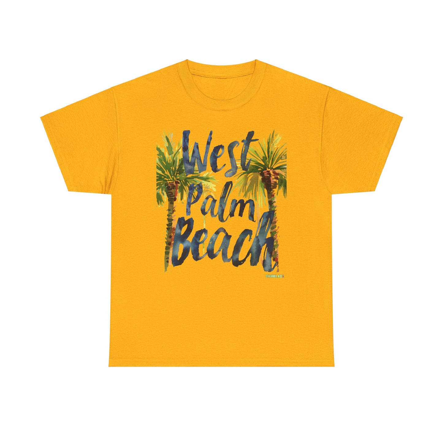 Unisex Heavy Cotton Tee West Palm Beach 006