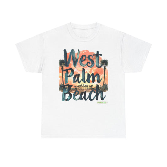 Unisex Heavy Cotton Tee West Palm Beach 003