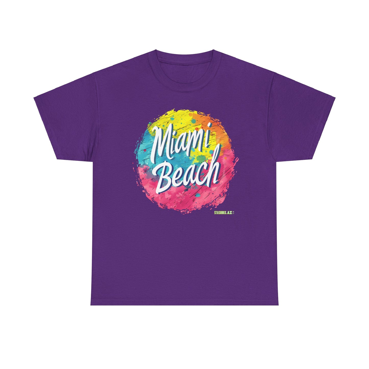 Unisex Heavy Cotton Miami TShirt Design 011