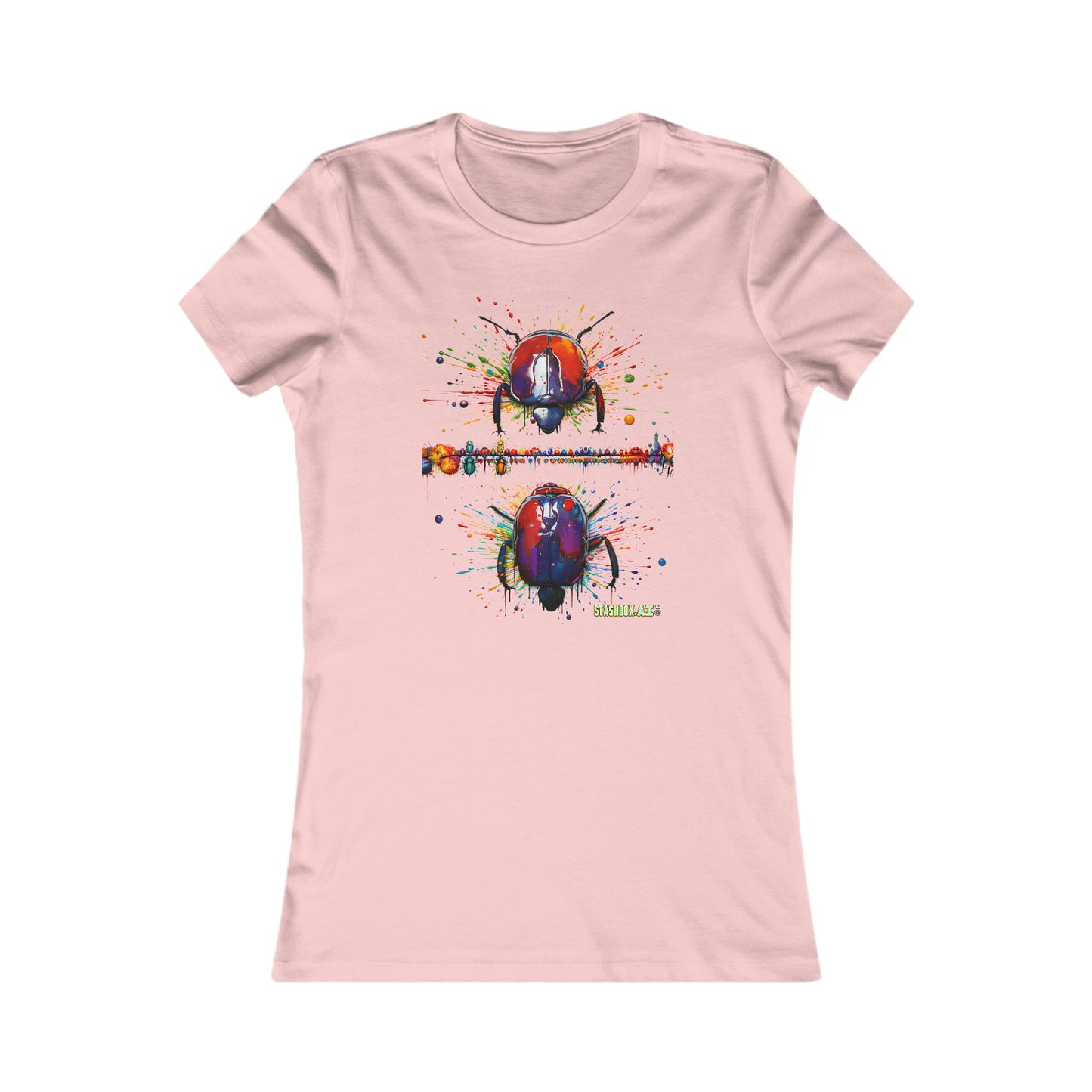 Women's Favorite Tee Vibrant Color Bugs 005 T-Shirt