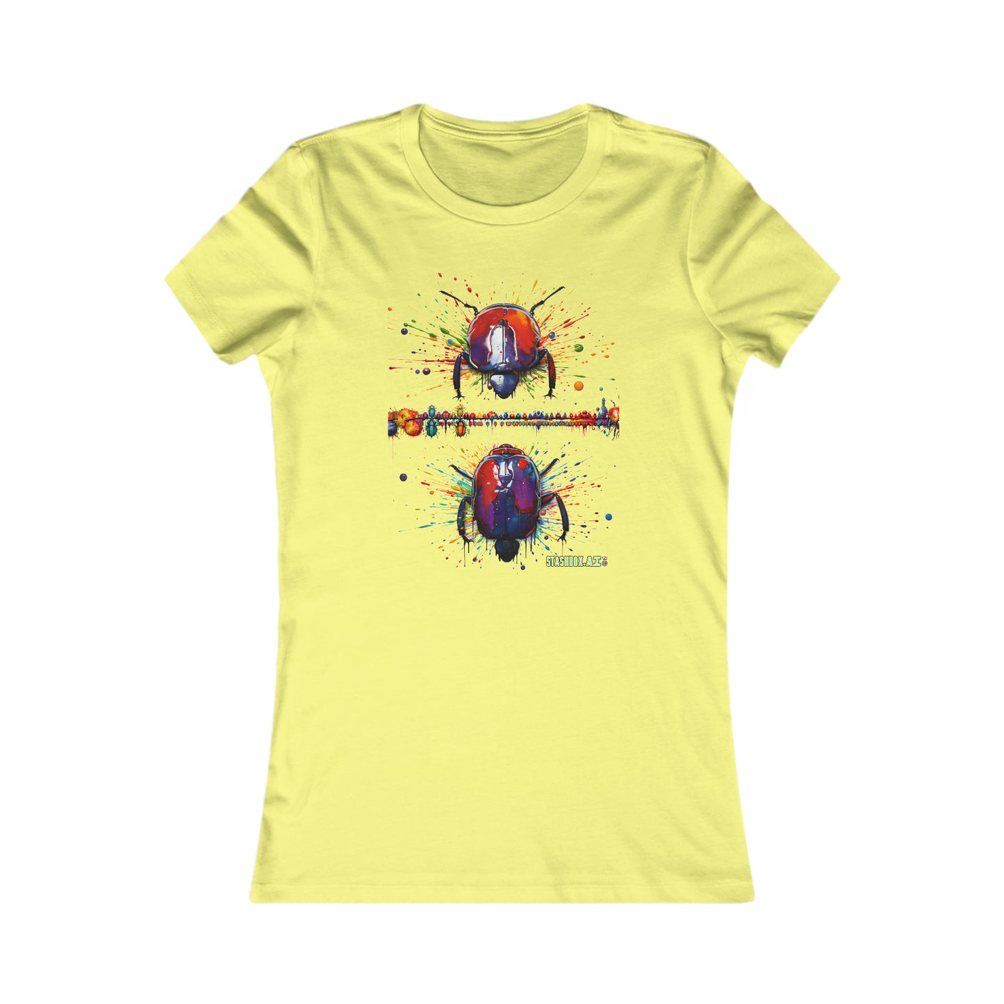 Women's Favorite Tee Vibrant Color Bugs 005 T-Shirt