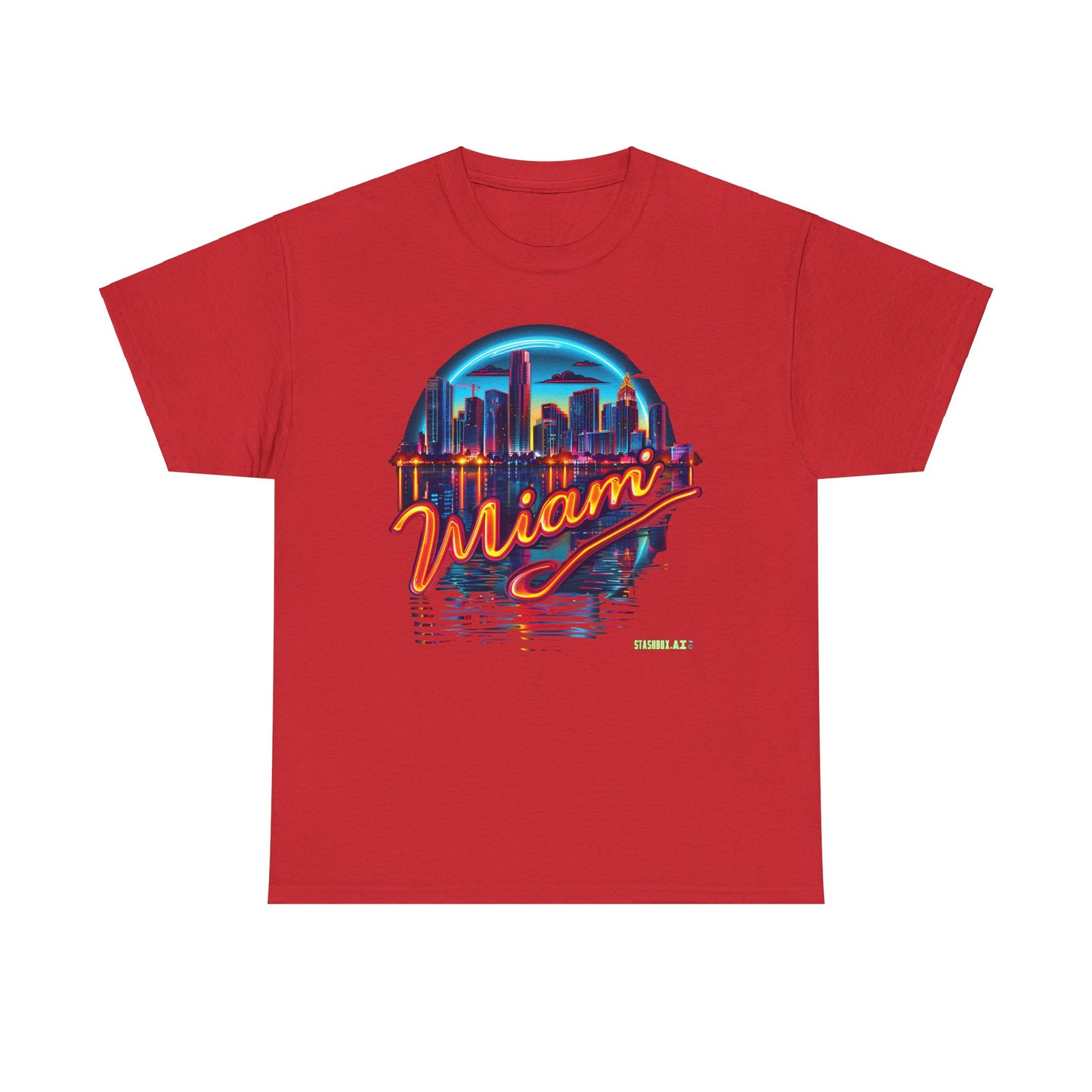 Unisex Heavy Cotton Miami TShirt Design 05