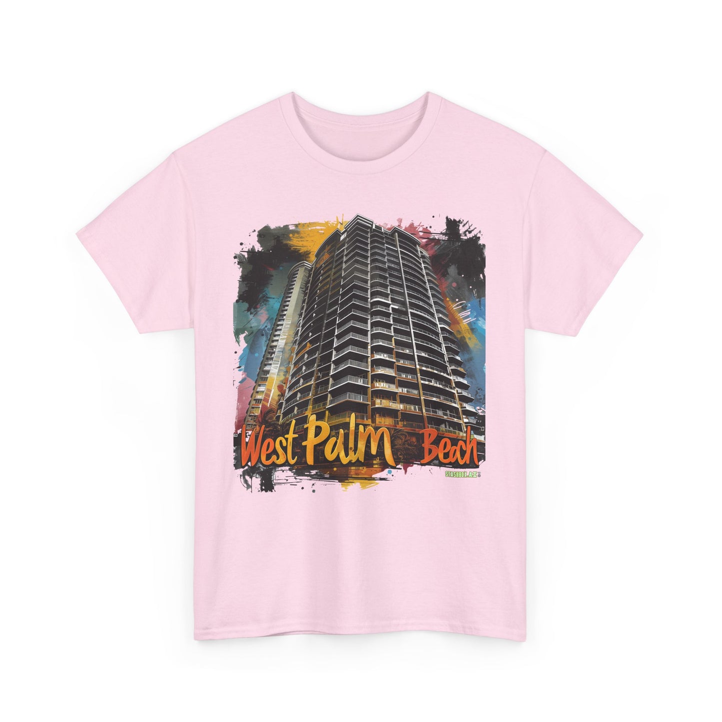 Unisex Heavy Cotton Tee West Palm Beach 021