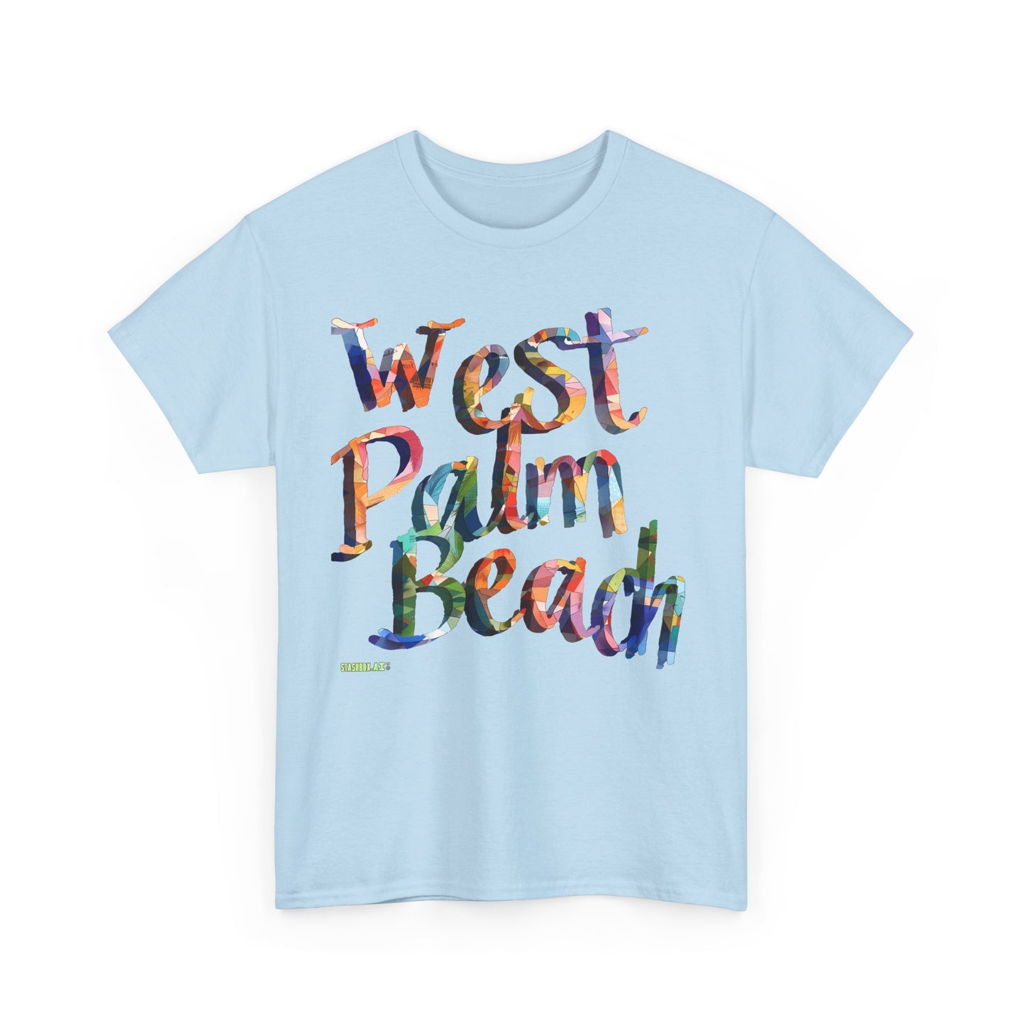 Unisex Heavy Cotton Tee West Palm Beach 017