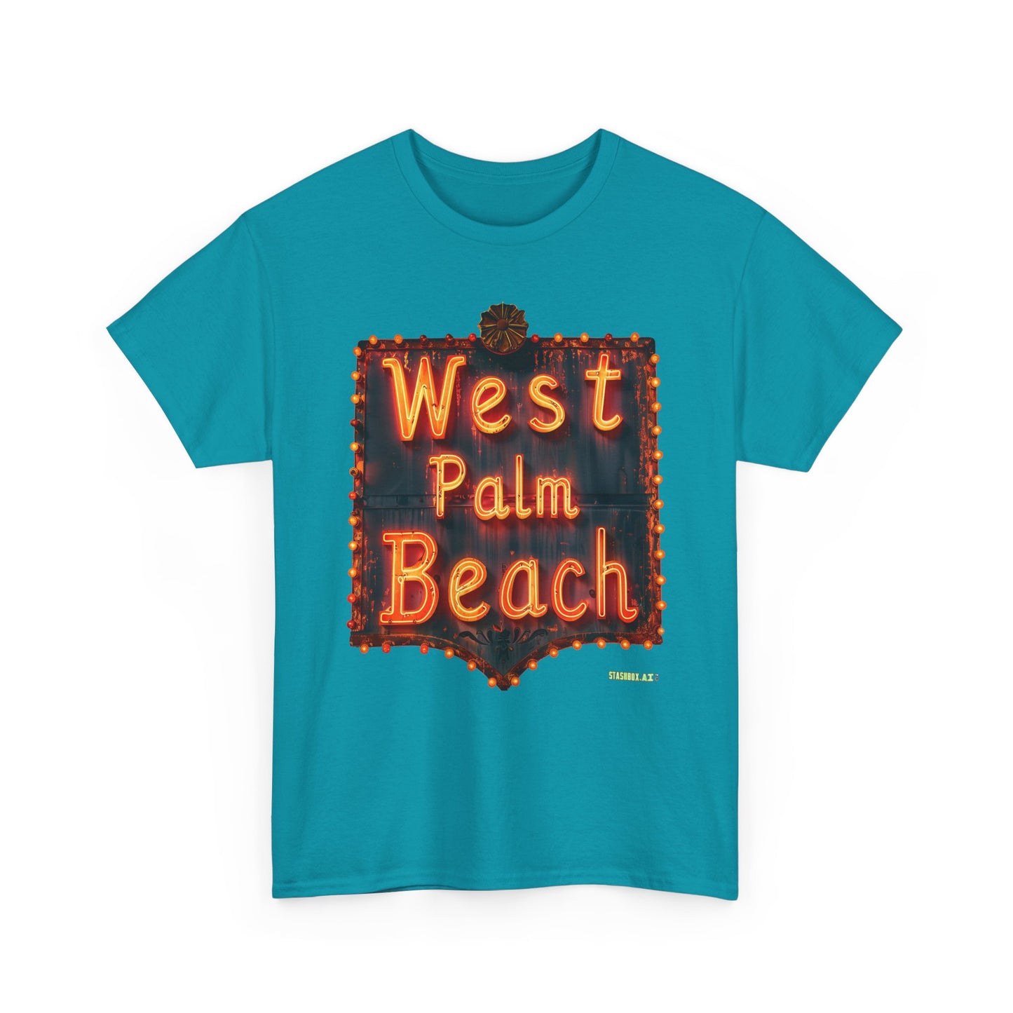 Unisex Heavy Cotton Tee West Palm Beach 028