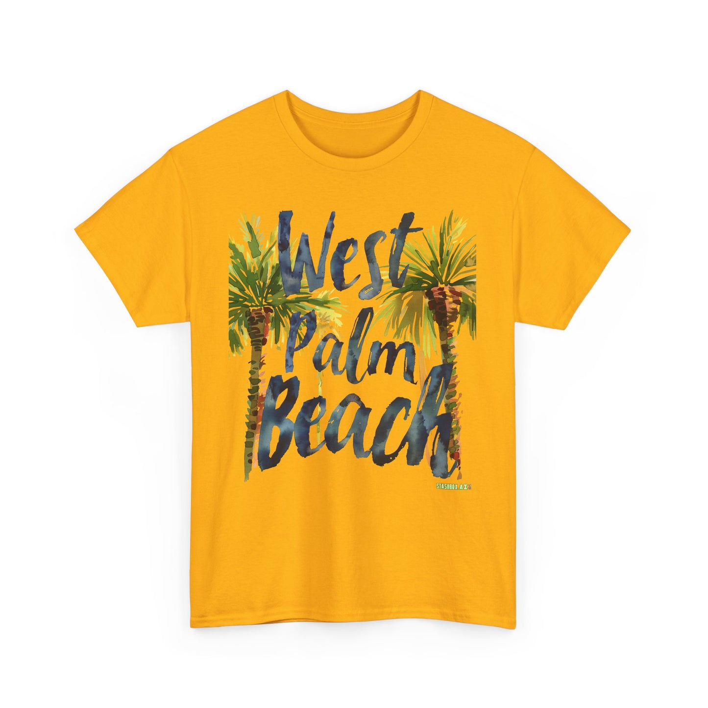 Unisex Heavy Cotton Tee West Palm Beach 006