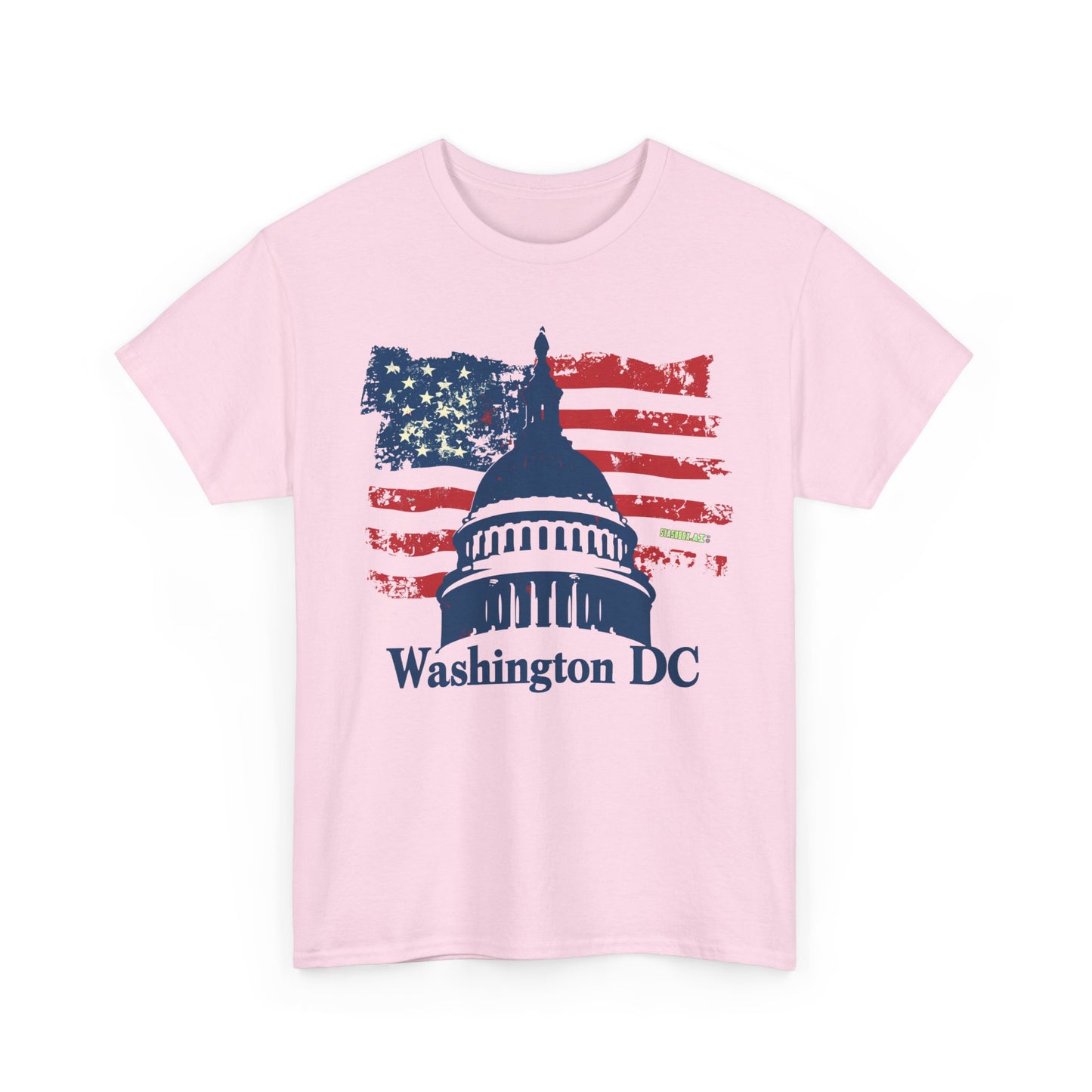 Unisex Heavy Cotton TShirt Washington 004