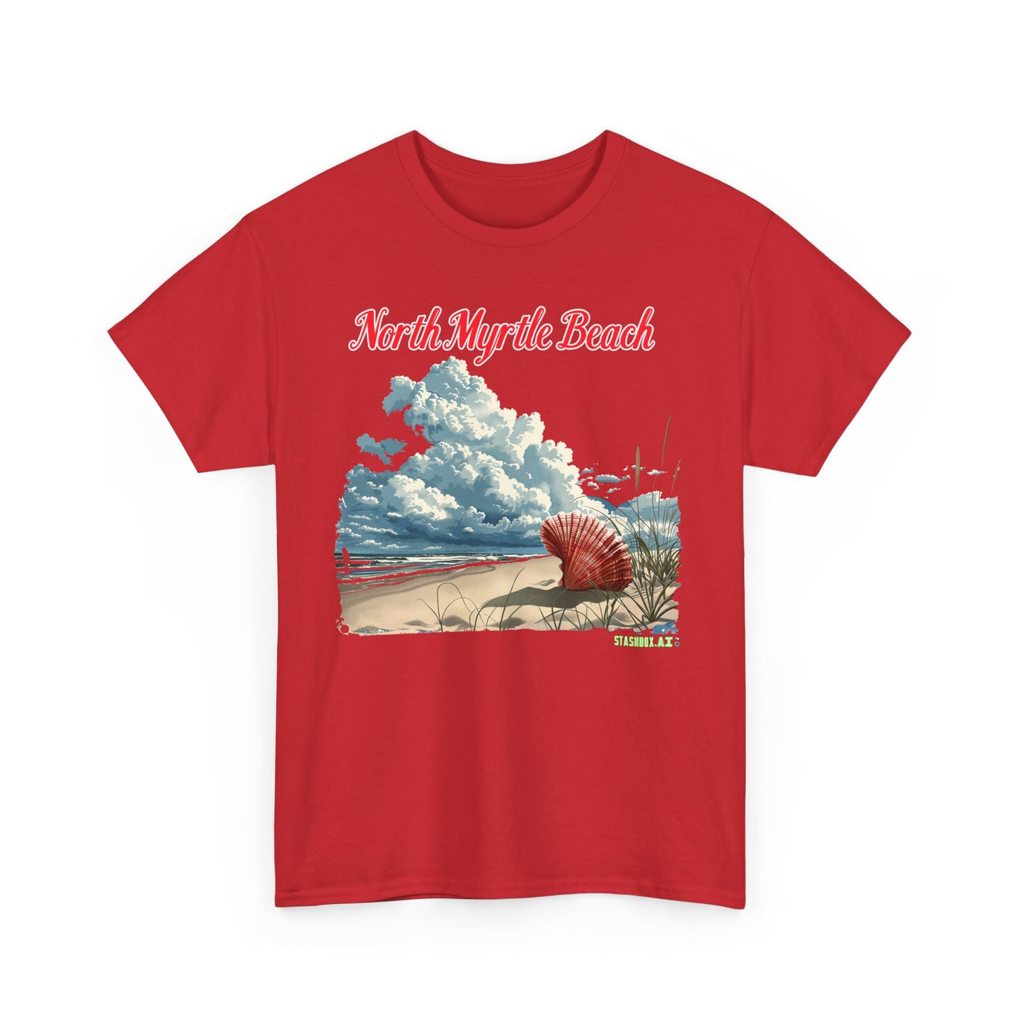 Unisex Heavy Cotton Tee North Myrtle Beach Design 002