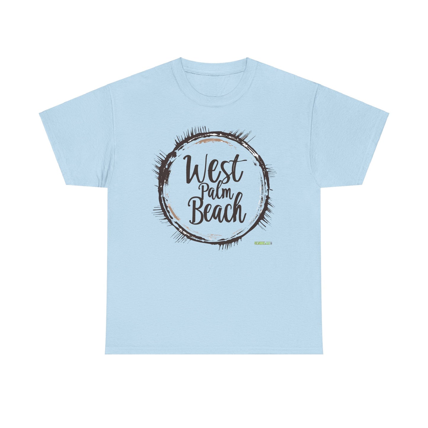 Unisex Heavy Cotton Tee West Palm Beach 024