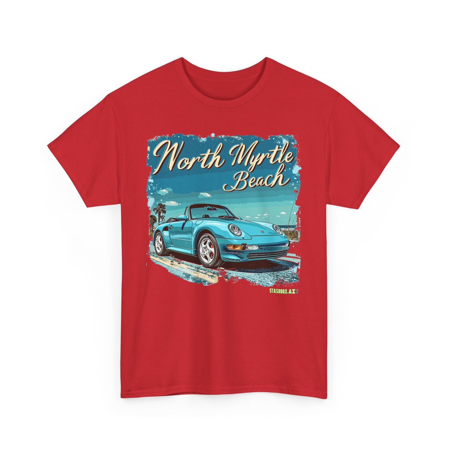 Unisex Heavy Cotton Tee North Myrtle Beach Design 008