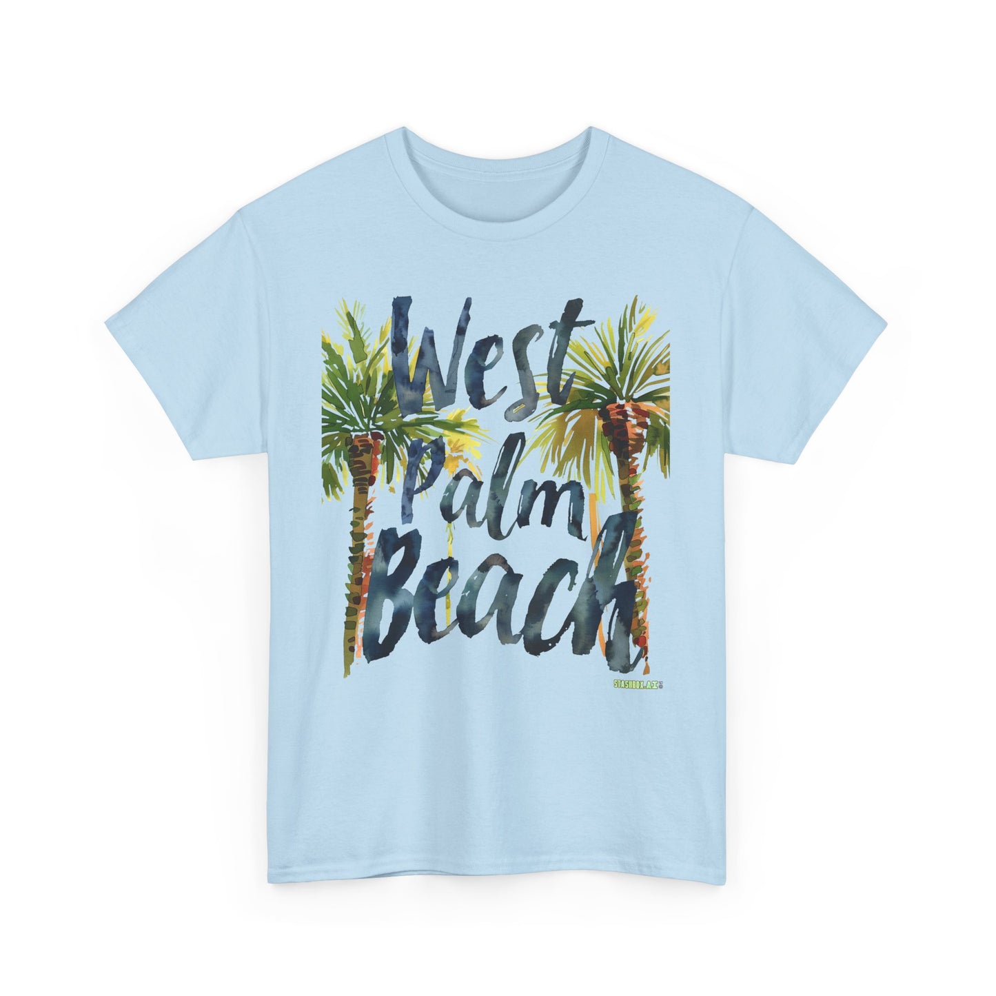 Unisex Heavy Cotton Tee West Palm Beach 006