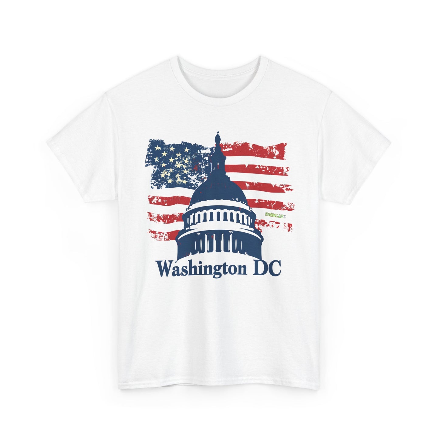 Unisex Heavy Cotton TShirt Washington 004