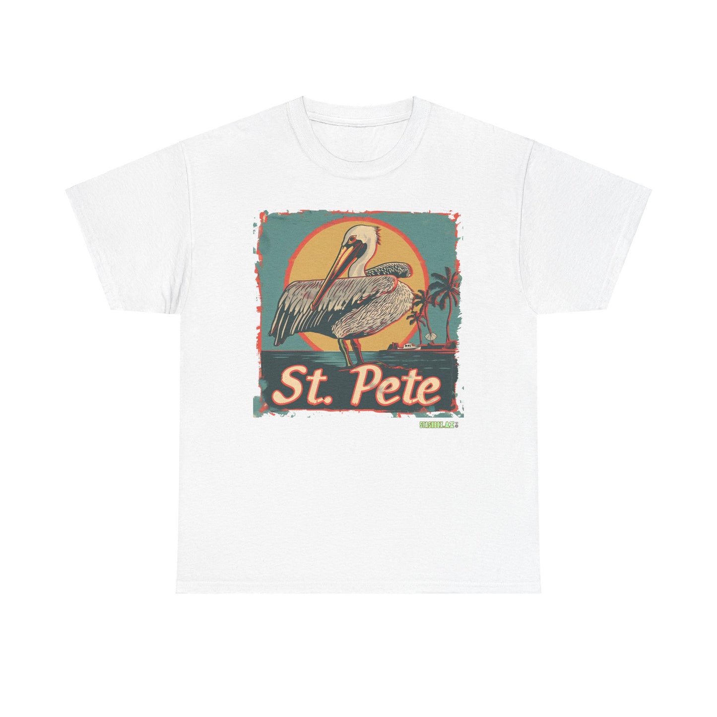 Unisex Heavy Cotton Tee St. Pete 019