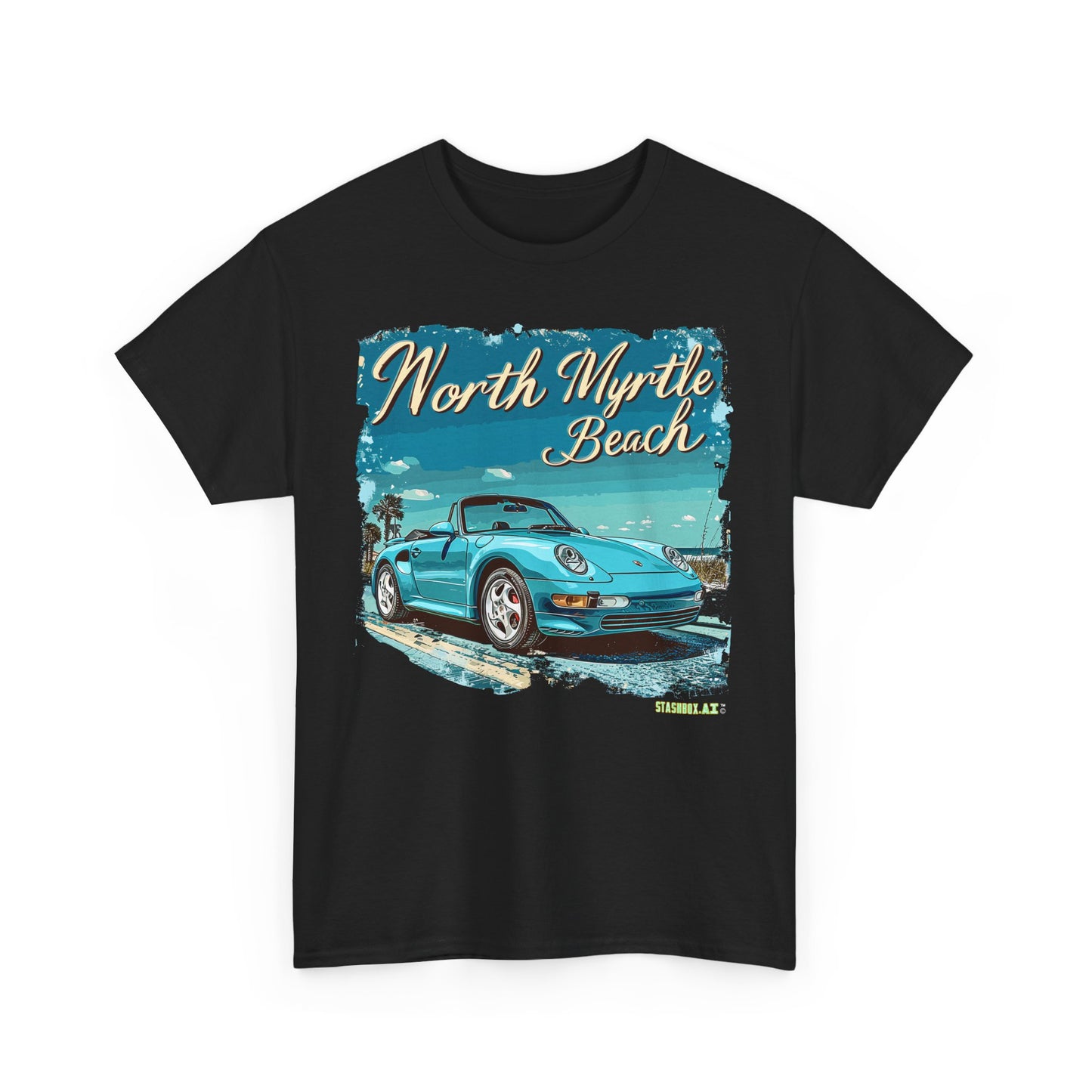 Unisex Heavy Cotton Tee North Myrtle Beach Design 008