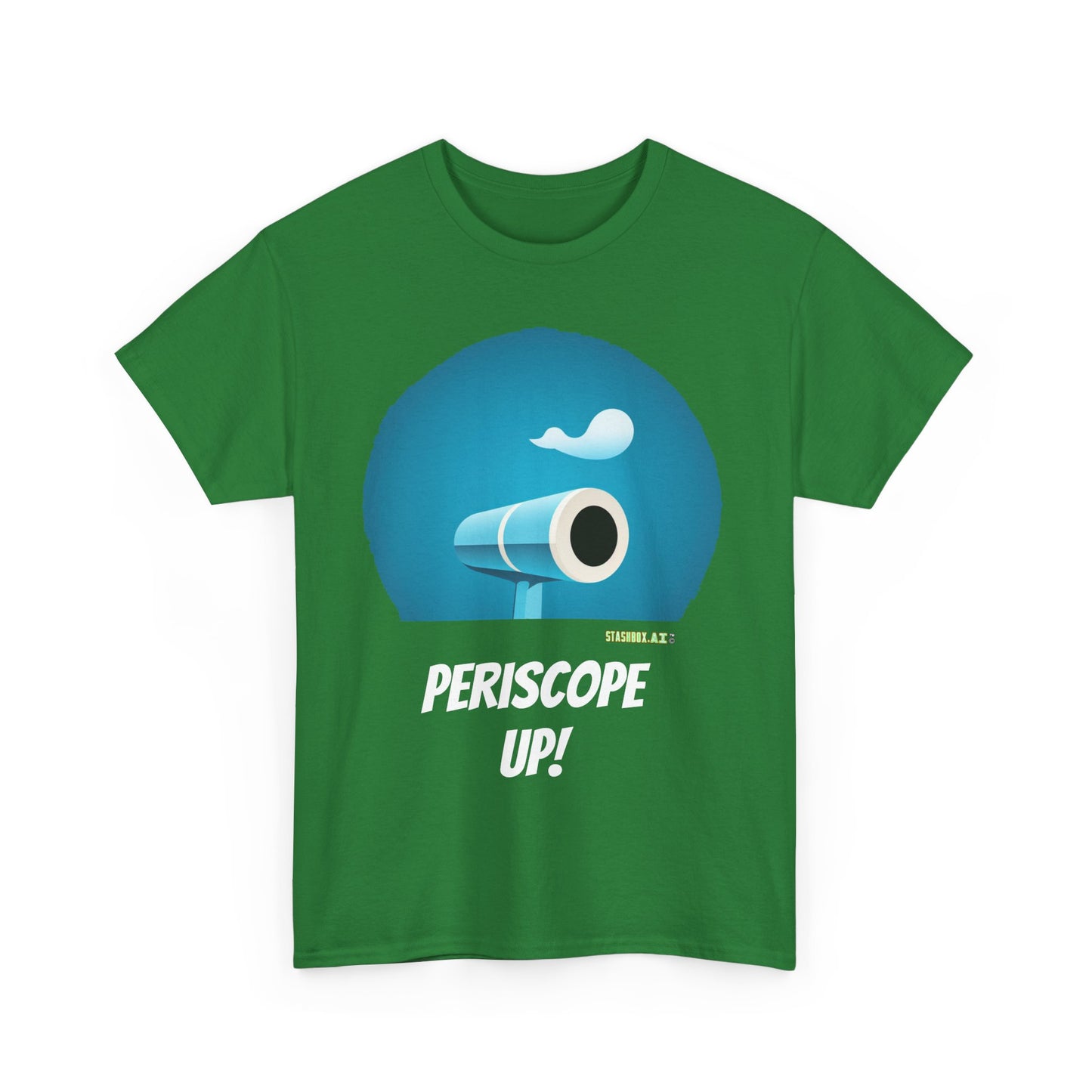 Unisex Heavy Cotton Tee Periscope Up!