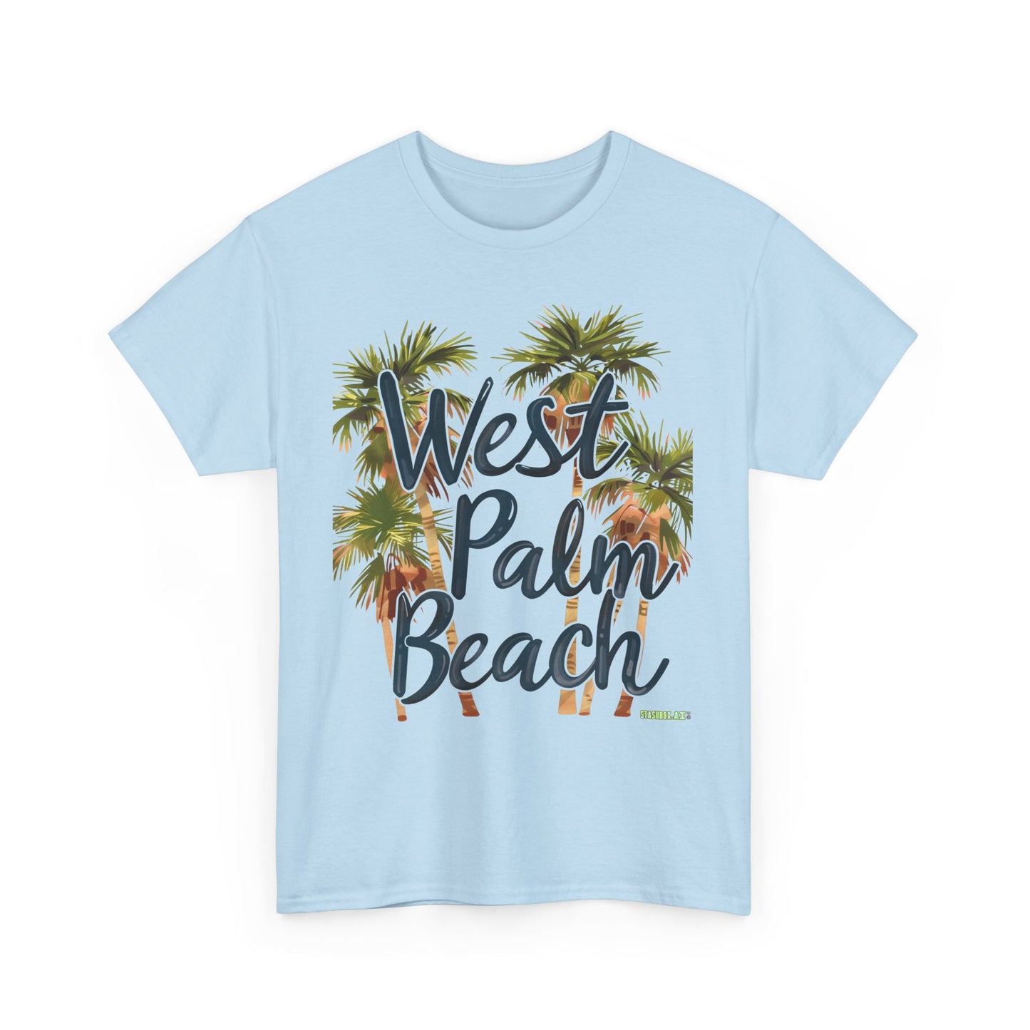 Unisex Heavy Cotton Tee West Palm Beach 018