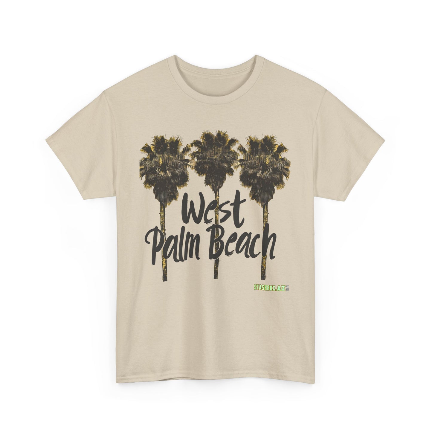 Unisex Heavy Cotton Tee West Palm Beach 031