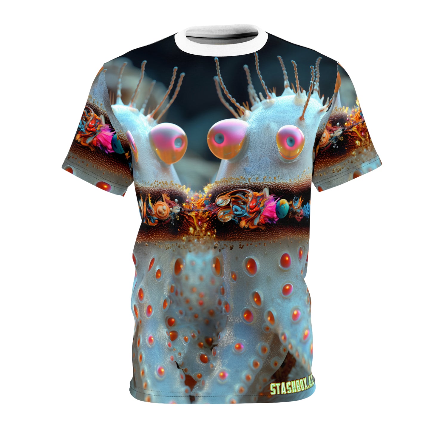 Unisex Cut & Sew Tee (AOP) Octopus Design 002