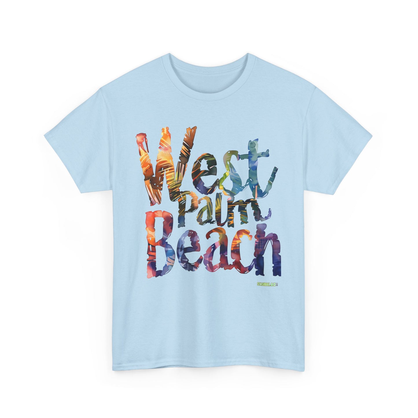 Unisex Heavy Cotton Tee West Palm Beach 013