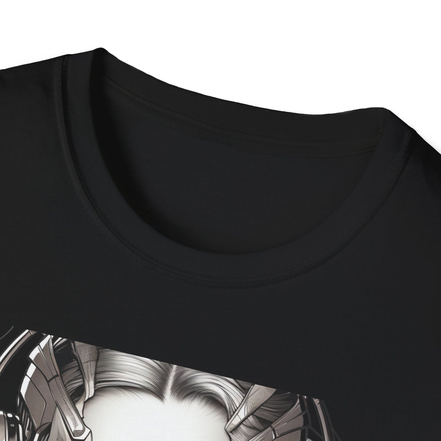 Silver Stunner 001 Unisex Softstyle T-Shirt #Stashbox Character Design #001