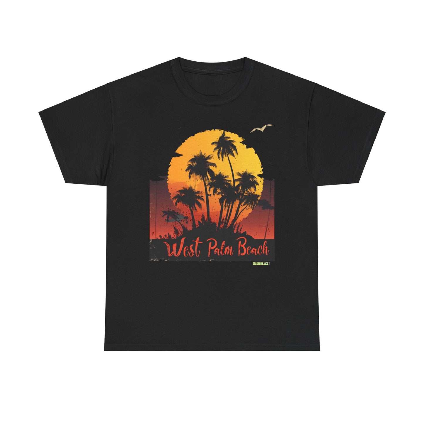 Unisex Heavy Cotton Tee West Palm Beach 026