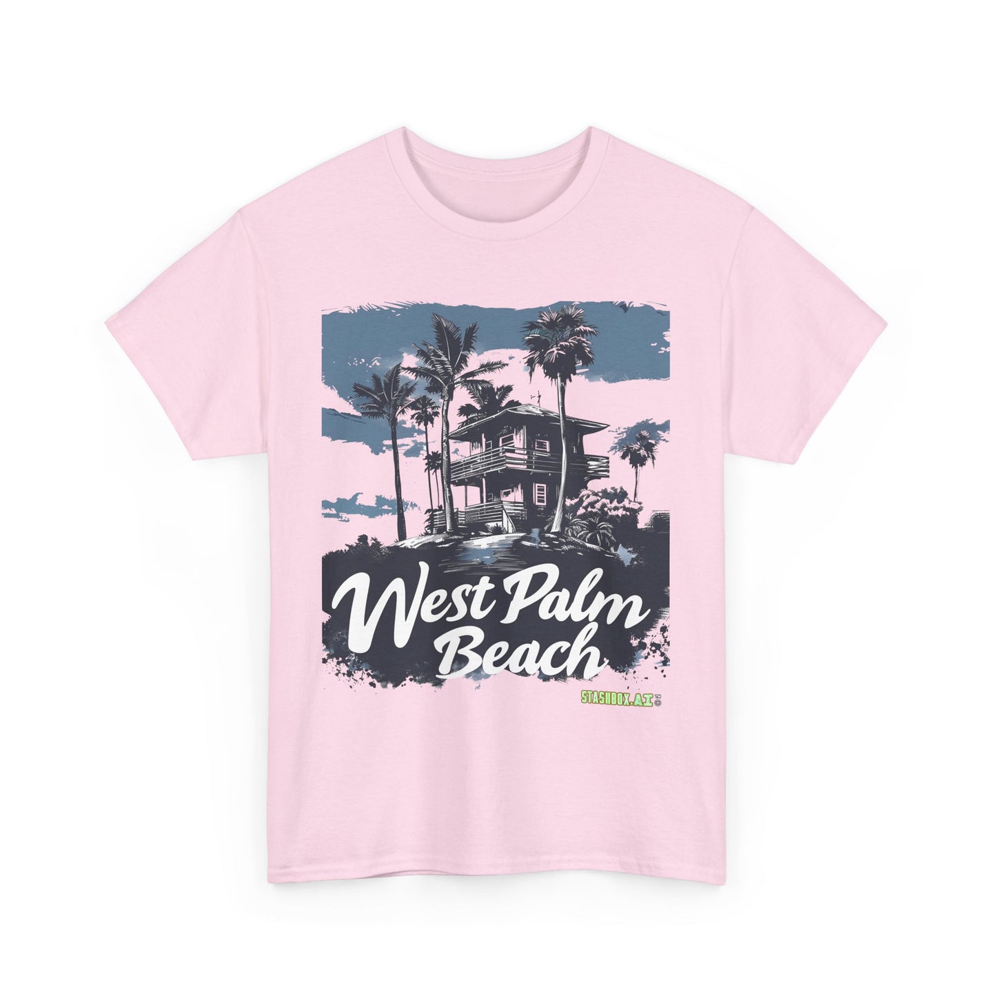 Unisex Heavy Cotton Tee West Palm Beach 016