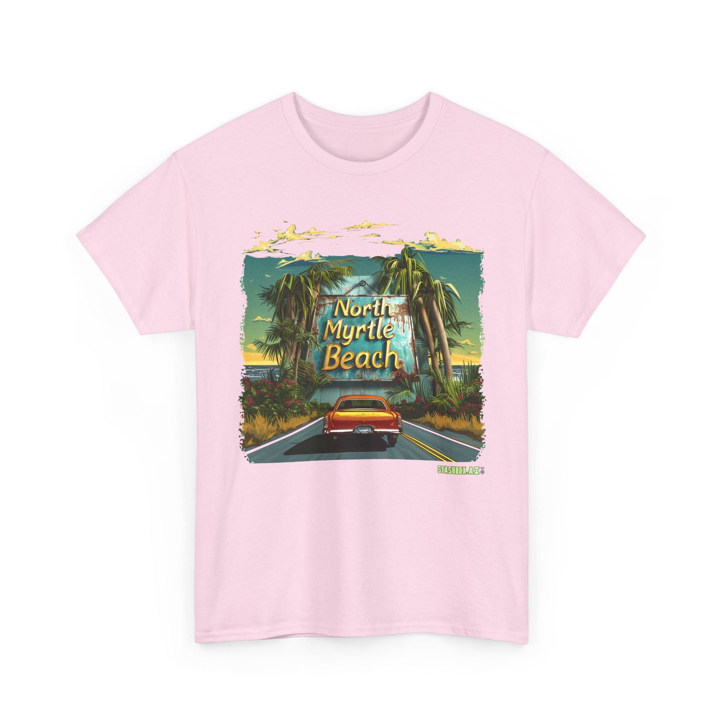 Unisex Heavy Cotton Tee North Myrtle Beach Design 005