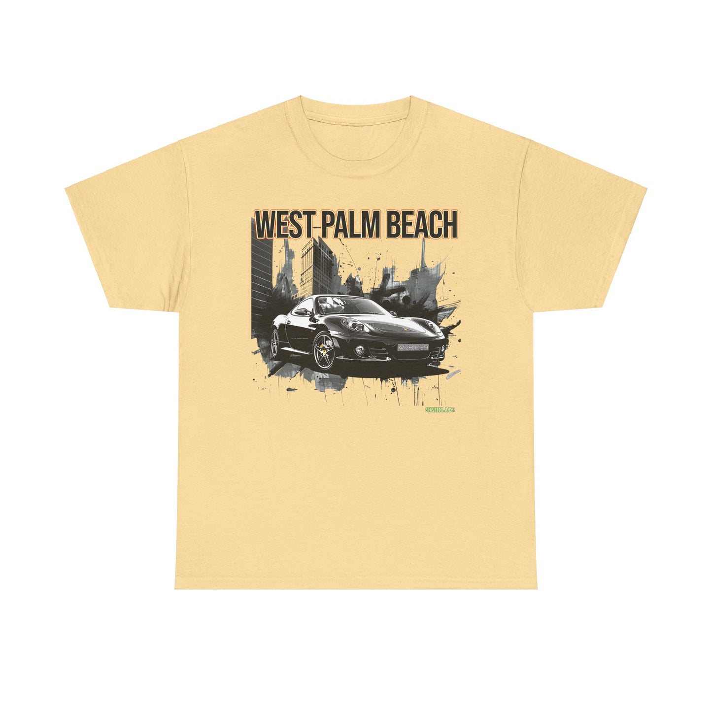 Unisex Heavy Cotton Tee West Palm Beach 029