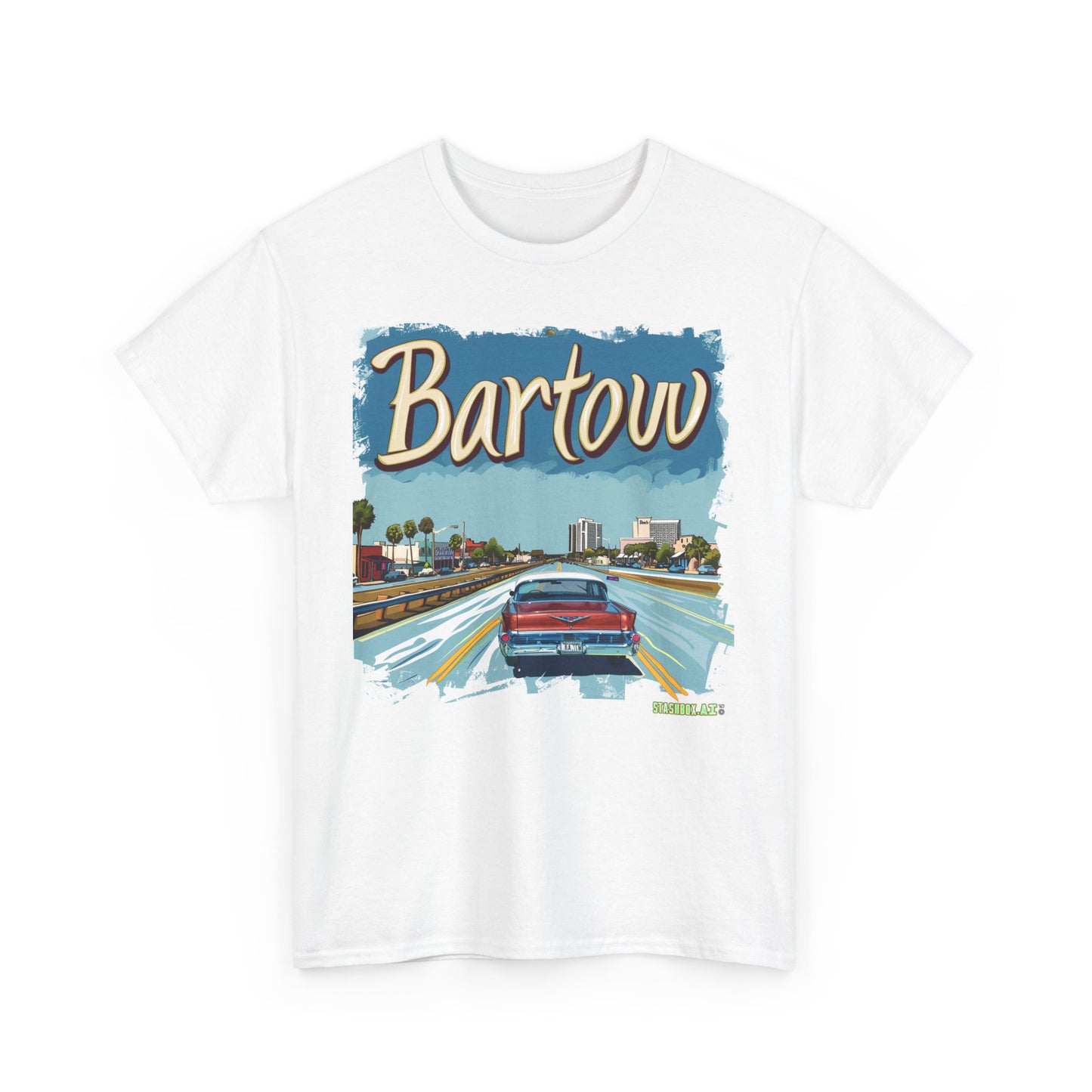 Unisex Heavy Cotton TShirt Bartow Florida 002