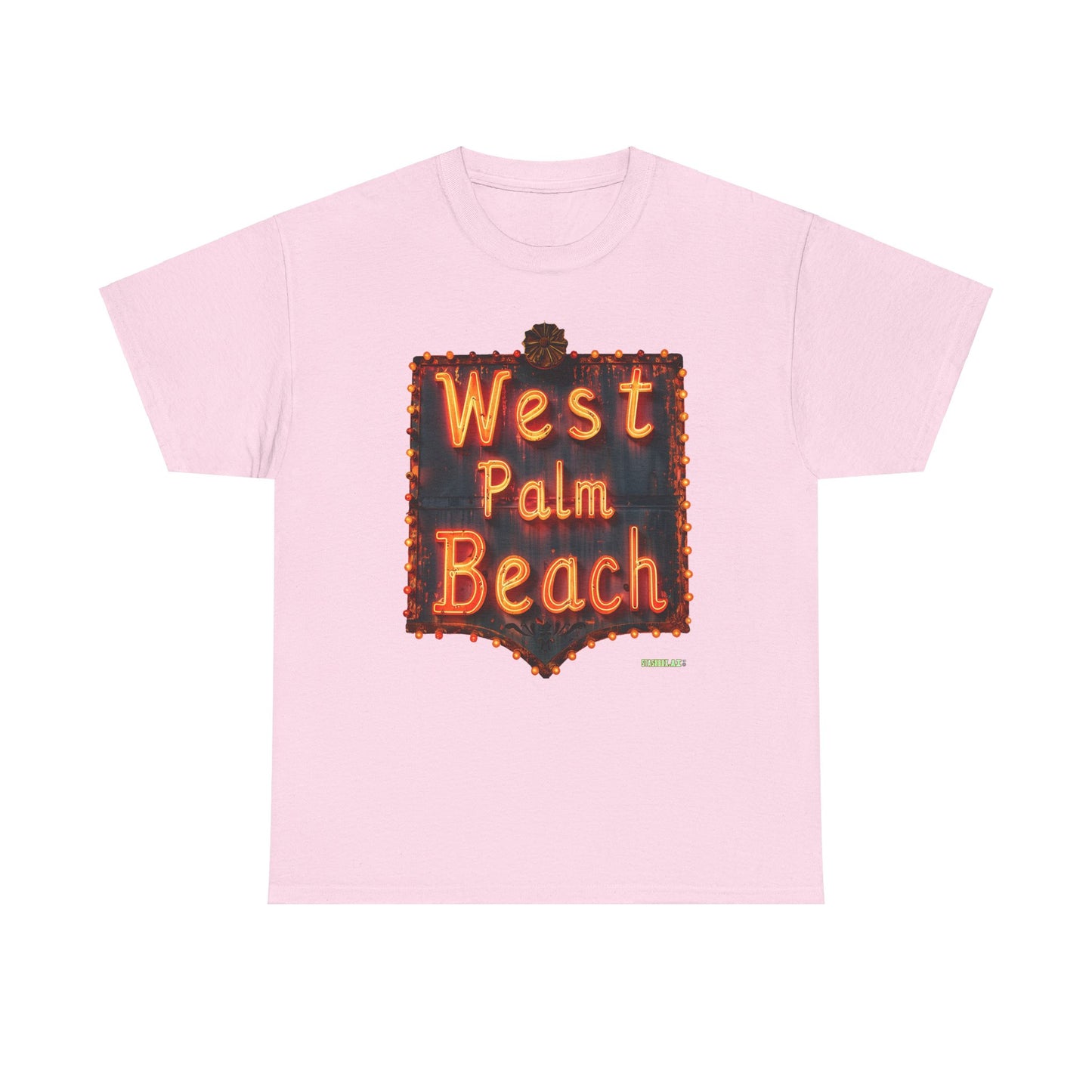 Unisex Heavy Cotton Tee West Palm Beach 028