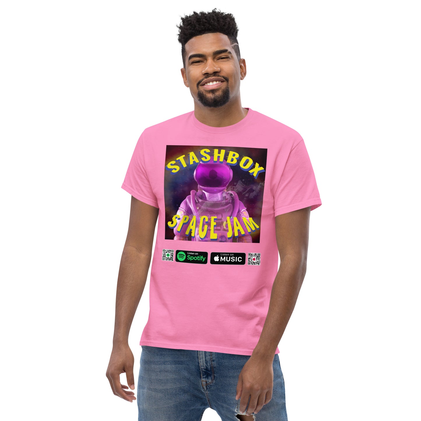 Men's Classic T-Shirt Space Jam Stashbox 005